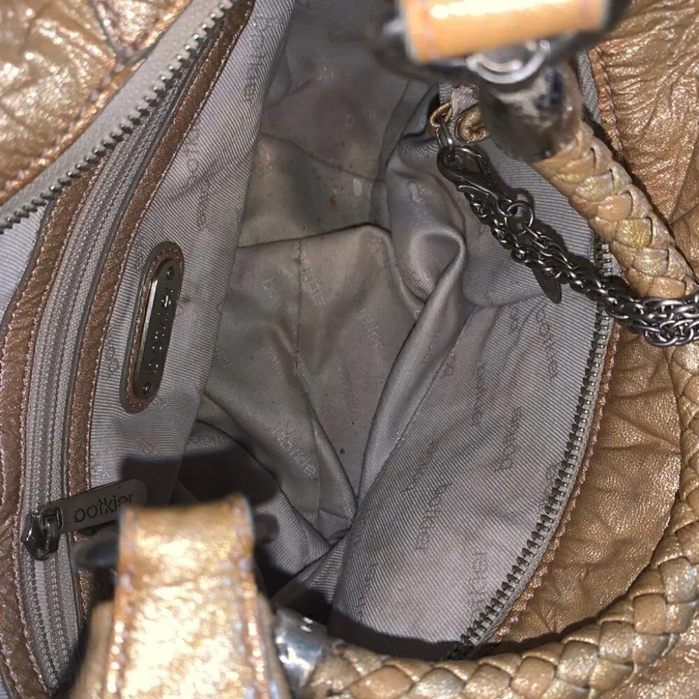 Botkier Gold Medium Size Hobo Bag Coin Purse